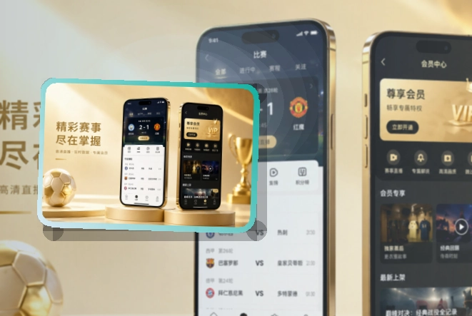 开云 App细节设计，赛程比分更好找 页面展示